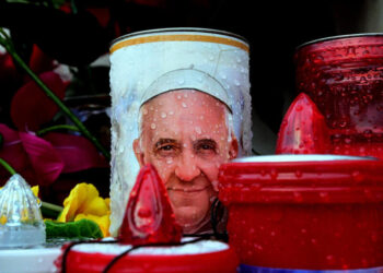 Pope Francis, still hospitalised, thanks faithful in rare audio message