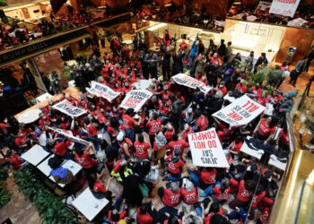 Pro-Palestinian protesters take over Trump Tower in New York