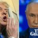 Donald Trump says he is ‘very angry’ with Vladimir Putin over Ukraine | Donald Trump