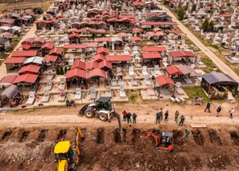 Line of graves dug for nightclub victims in North Macedonia – as thousands demand justice | World News
