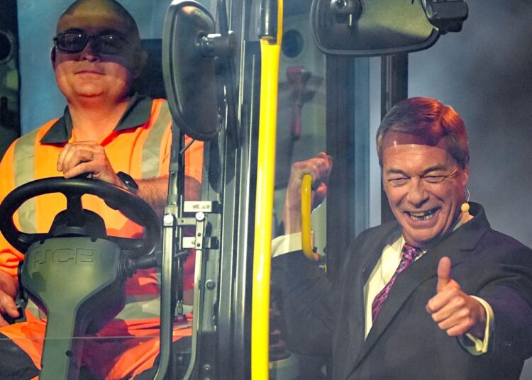 Reform UK promised ‘biggest rally in modern political history’ – but it didn’t come close | Politics News