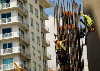 American men are getting back to work