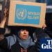 Unrwa says Israel has abused detained staff and used some as human shields | Israel-Gaza war