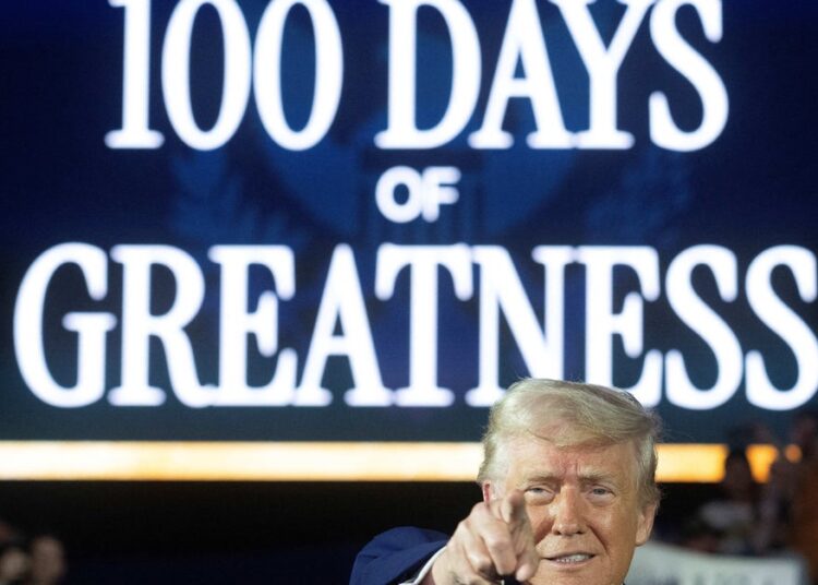 Stocks Set For Worst 100 Day Start Since Nixon As Trump Injects Semi-Permanent Uncertainty