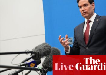 US’s Rubio shrugs off market falls at Nato press conference – as it happened | France