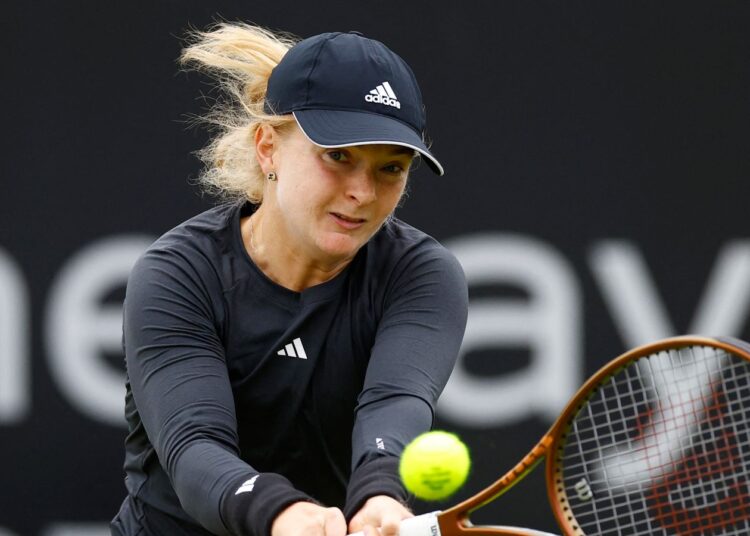 British tennis player Fran Jones helped off court after collapsing during match | UK News