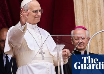 ‘Never again war’: Pope Leo calls for peace in Ukraine in first Sunday address | Pope Leo XIV