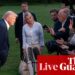 Trump’s 100% film tariff plan ‘not in the interests of American businesses’ – US politics live | US news