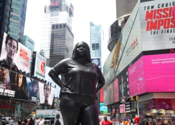 Why Does Times Square’s Big Statue of a Black Woman Make People Mad?