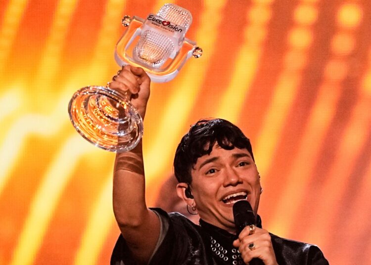 Austria wins Eurovision, as protesters ‘throw paint’ during Israel’s performance | Ents & Arts News