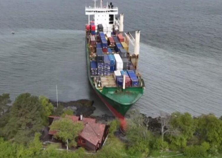 Man charged over cargo ship that crashed into front garden | World News