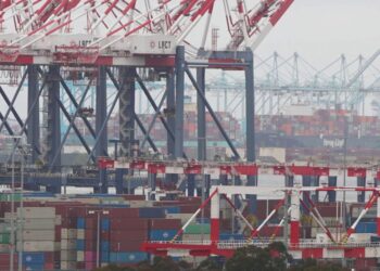 Trump’s tariffs hit the West’s busiest port – with traffic down by nearly a third | World News
