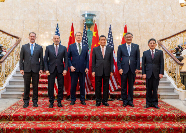 US, China say high-level talks yield 'framework' for trade deal