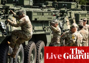Millions expected at ‘No Kings’ protests before Trump’s military parade – live updates | Trump administration