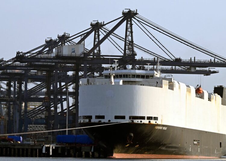 Burning Cargo Ship Carrying 3,000 Vehicles Abandoned Off Alaska