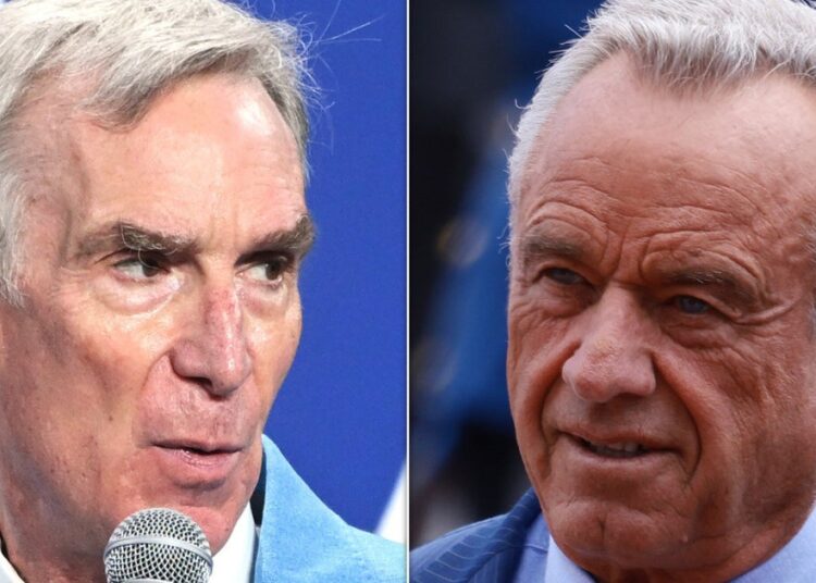 Bill Nye Shares Barrage Of Old Texts From RFK Jr.