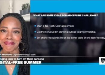 A digital-free summer: Challenging kids to turn off their screens