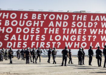 Barbara Kruger’s Mural in LA Is 2025’s Most Poignant Artwork