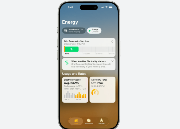 Apple Home is expanding its energy management features 