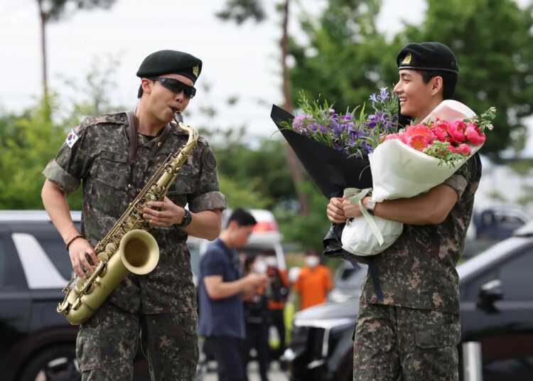 K-Pop Fans Rejoice as BTS Gets Out of the Military
