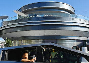 Service stations are receiving a glow-up