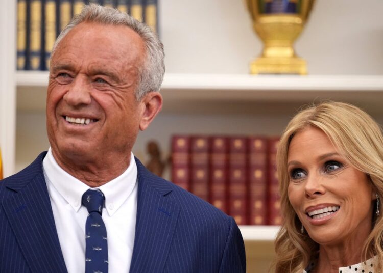 Cheryl Hines Is Asked About Marriage To RFK Jr. And His Alleged Sexting Scandal