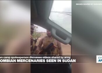Colombians mercenaries seen in Sudan