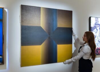 Expect Palestinian Artist Samia Halaby’s Rise to Continue This Fall