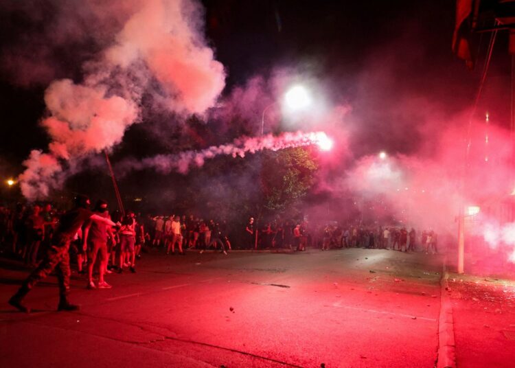 Tear gas deployed as protesters clash with Serbian police in latest violent demonstration | World News