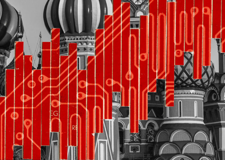 A Russia-linked network uses AI to rewrite real news stories