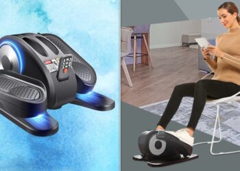 This Under-Desk Elliptical Makes It Easy To Exercise At Home