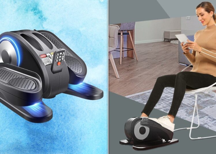 This Under-Desk Elliptical Makes It Easy To Exercise At Home