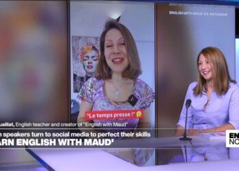 'Learn English with Maud': Instagram account helps French speakers perfect their skills
