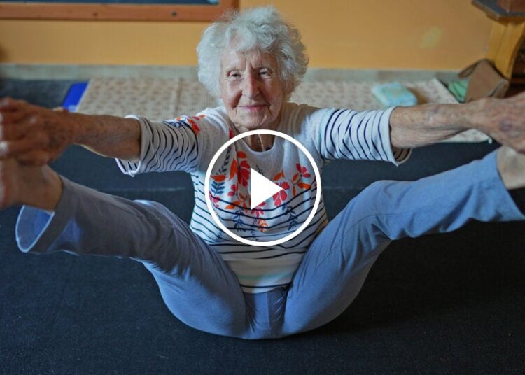At 102, This Yogi Keeps It Moving. She Teaches Others to Do the Same.