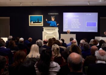 Rare 14-Foot Yves Klein Painting Sells for $21.4 M. at Christie’s Paris