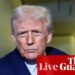 Trump calls for Senate to scrap filibuster in order to force end to month-long government shutdown – US politics live | US politics