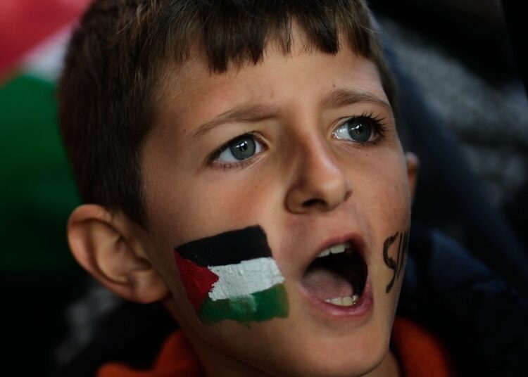 Hundreds Of Thousands March Across Europe In Support Of Palestinians