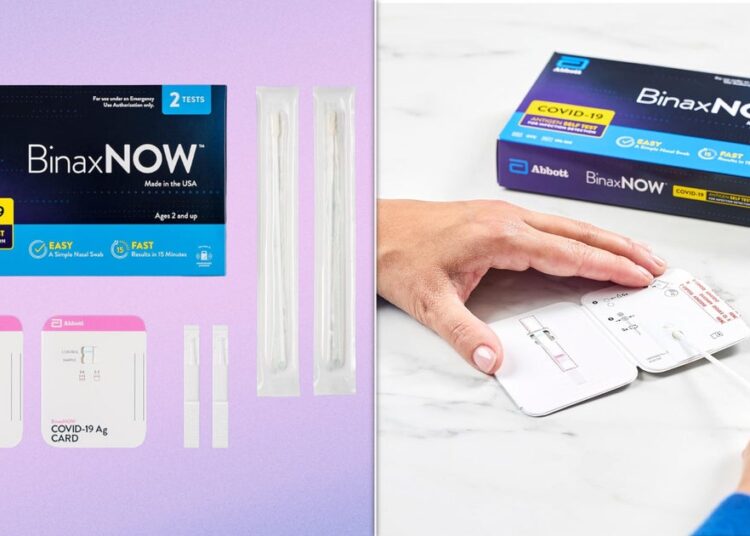 Get A 2-Pack Of At-Home COVID-19 Tests On Amazon For $13