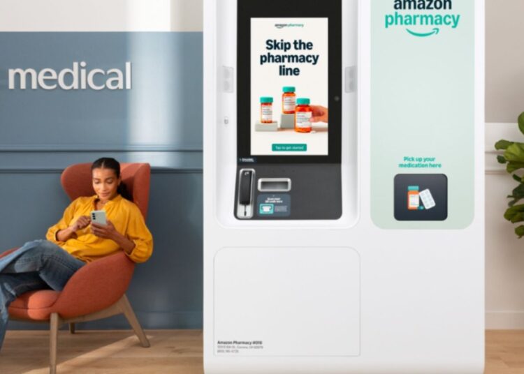Amazon is putting prescription drugs in vending machines