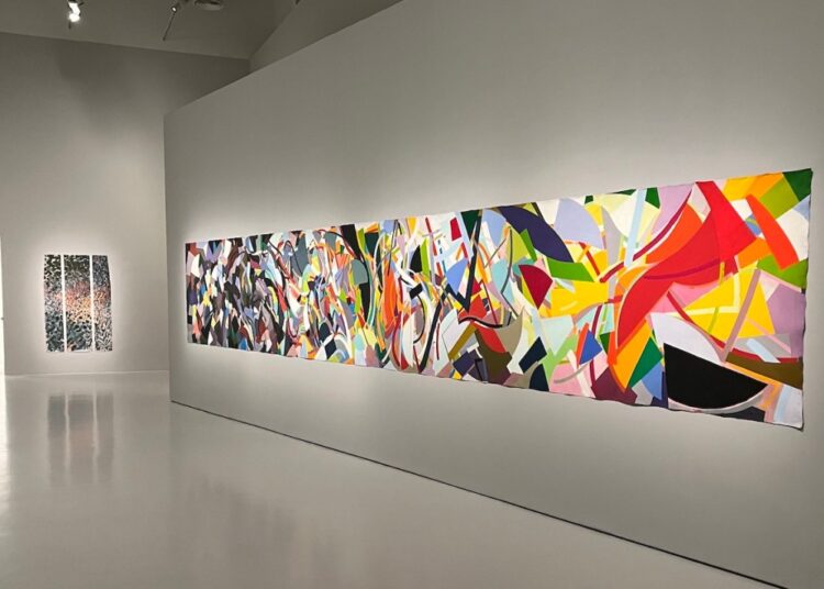 Canceled Samia Halaby Exhibition Partially Recreated in Qatar