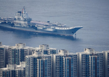 China debuts newest aircraft carrier as naval competition with US intensifies