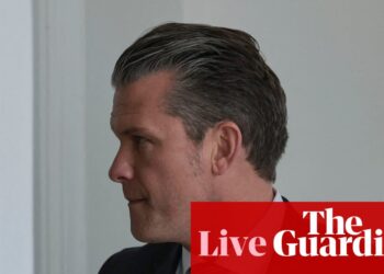 Hegseth orders US Navy secretary to investigate Arizona senator Mark Kelly for ‘potentially unlawful comments’ – live | Trump administration