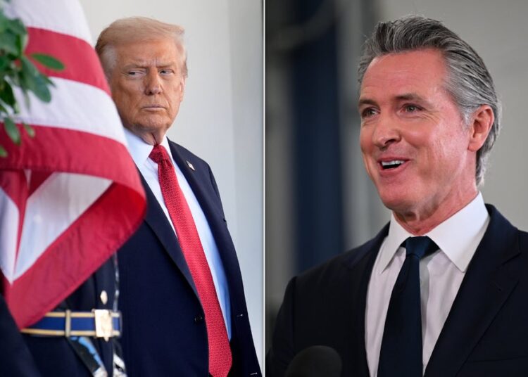 Newsom Trolls Trump With AI ‘Piggy’ Pics After President Insults Reporter