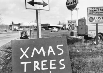 Christmas Through the Eyes of Photographer Lee Friedlander