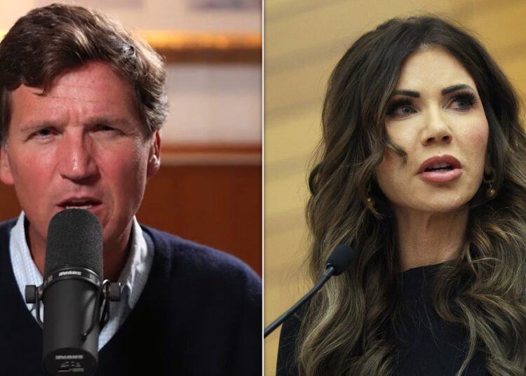 ‘It’s Unbelievable’: Tucker Carlson Blasts Kristi Noem Over ‘Trashing’ Alex Pretti