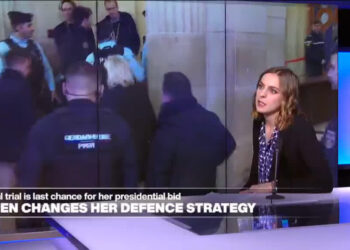 Marine Le Pen changes her defence strategy