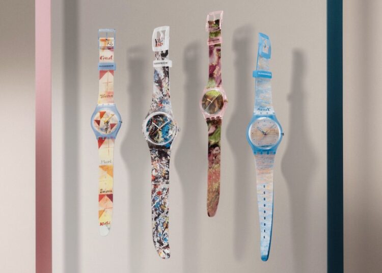 Swatch x Guggenheim Releases Watches Inspired by Pollock, Degas, Monet, and Klee