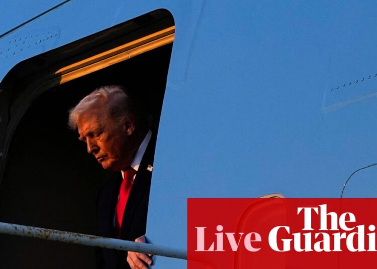 Trump says regime change in Iran ‘would be the best thing’ as US military reportedly plans for operation – live | Trump administration