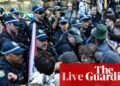 Australia politics live: Muslim groups call for apology after police disrupt prayer at Sydney protest; Turnbull says Liberals ‘in a terrible state’ | Australia news