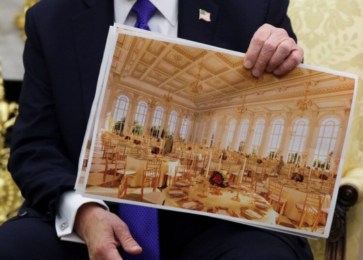 Arts Panel Approves Trump’s Proposed White House Ballroom